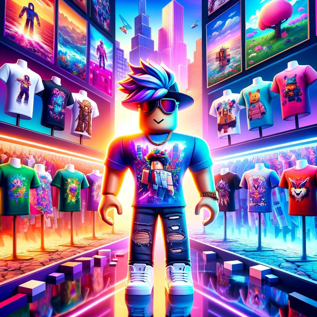 The Popularity of Roblox T-Shirts: Where Virtual Worlds Meet Fashion Statements - Barage & Co. 