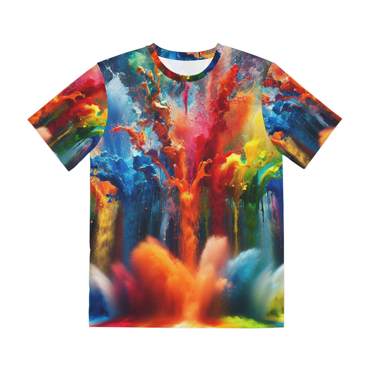 Trippy Waterfall AOP Tees