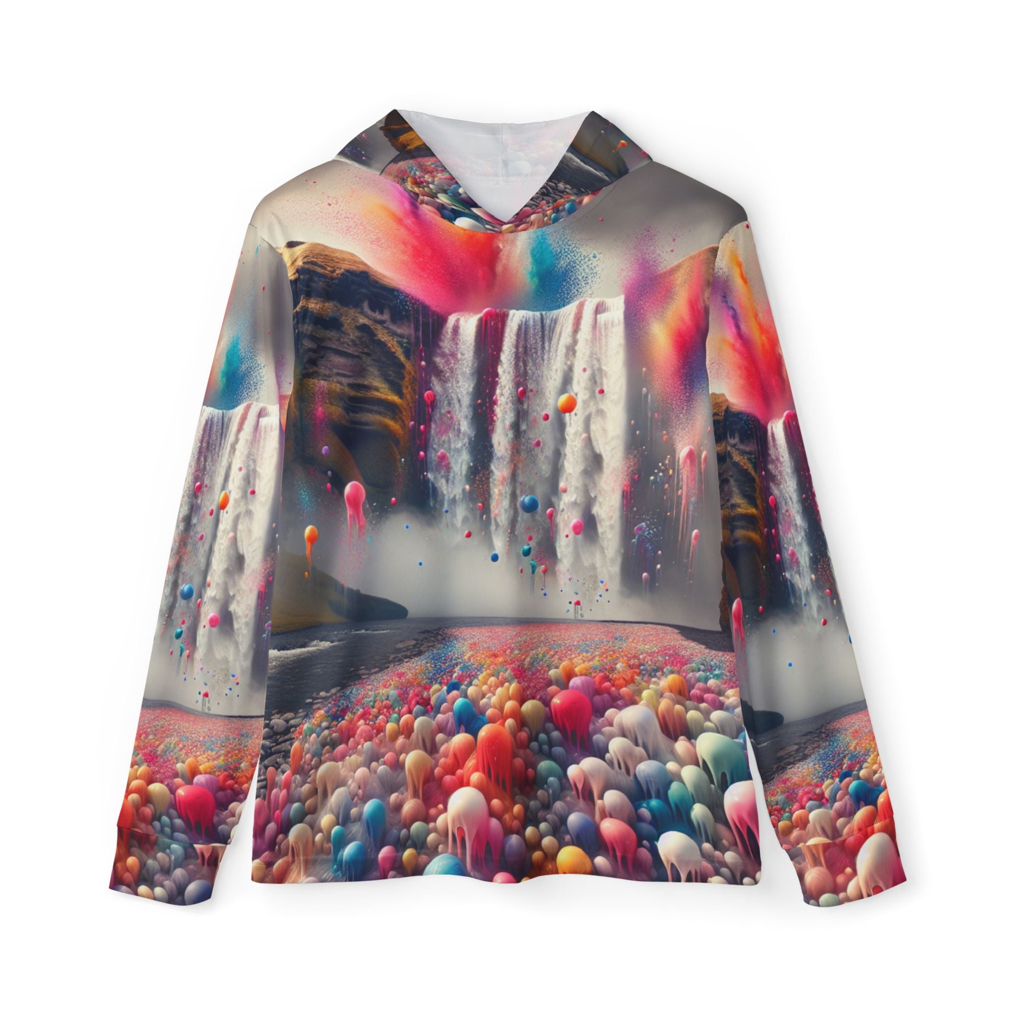 Trippy Waterfall AOP Hoodies