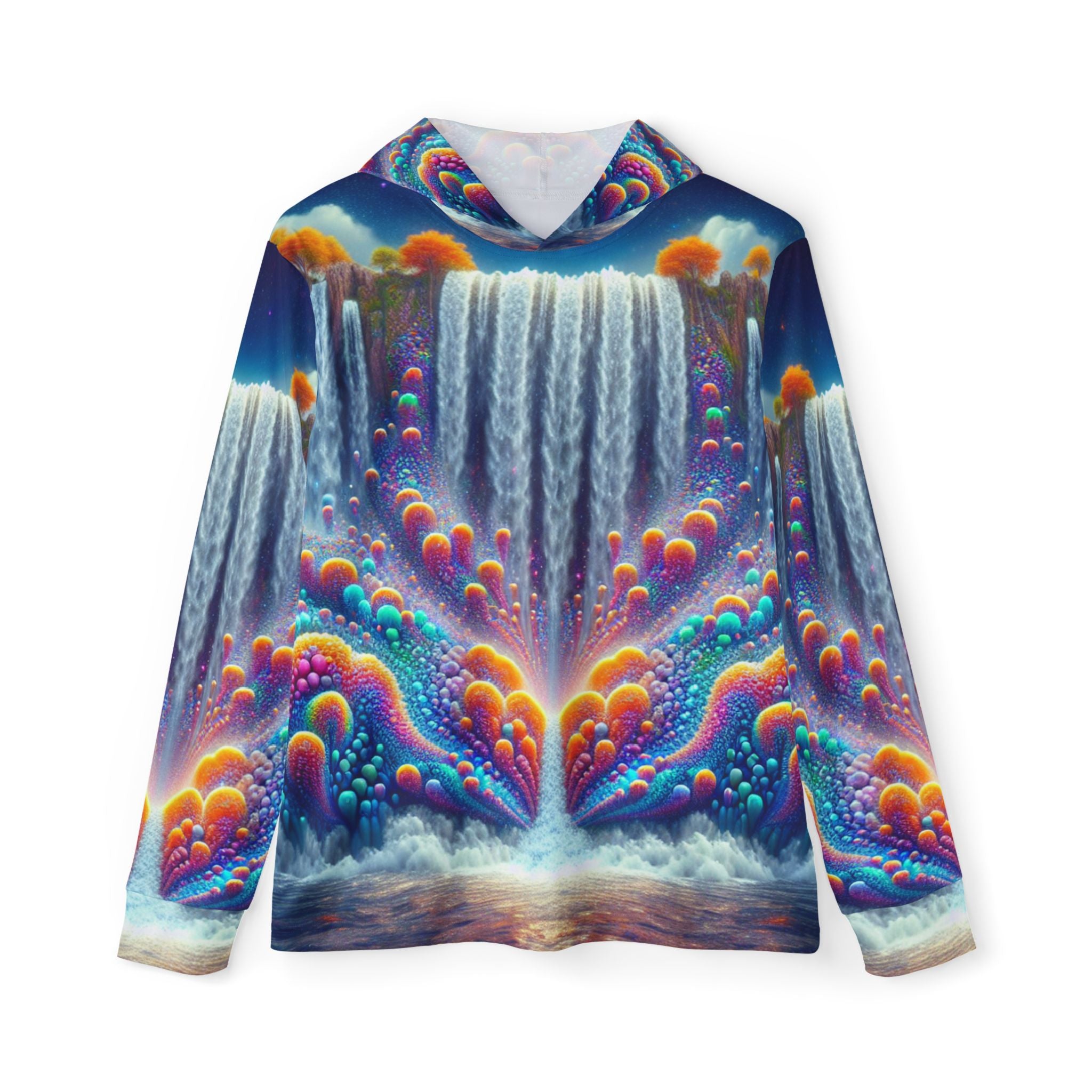 Trippy Waterfall AOP Hoodies